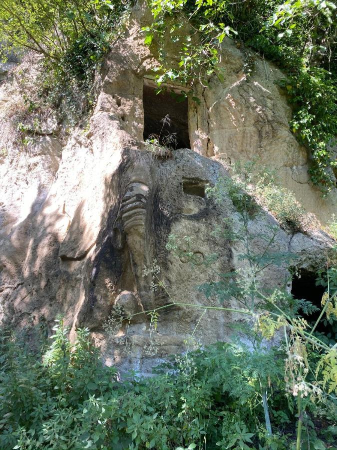 Apartmán La Casa Di Bianca Calcata Exteriér fotografie